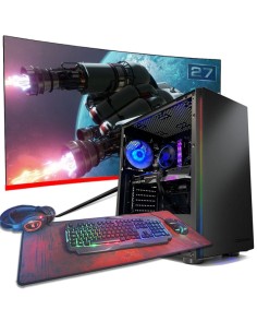 Pack Gaming Delta / AMD Ryzen 7 5700X / 32GB RAM / 1TB SSD M.2 / RTX4060 Ti 16GB / Monitor 27" + Periféricos