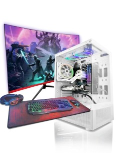 Pack Gaming Sword Ti AMD Ryzen 5 7600X / 32GB DDR5 / 1TB M.2 / RTX4060 Ti / Monitor + Periféricos