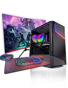 Pack Gaming Bullet Intel Core i7 12700F/ 32GB DDR5 / 1TB SSD M.2 / RTX4060 Ti / Monitor + Periféricos