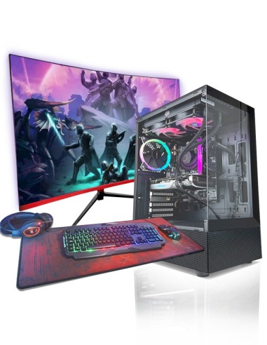 Pack Gaming Armor Lite D5 Intel Core i7 14700F / 32GB DDR5 / 1TB M.2 / RTX4060 Ti 8GB