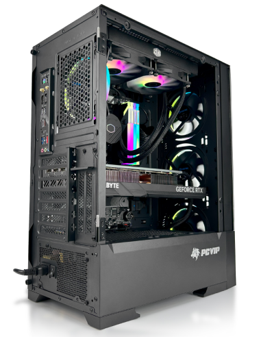 PCVIP 96XT I / AMD Ryzen 5 9600X / 32GB RAM DDR5 / 1TB SSD / RX 9060 XT 8GB GPU / Windows 11 Pro