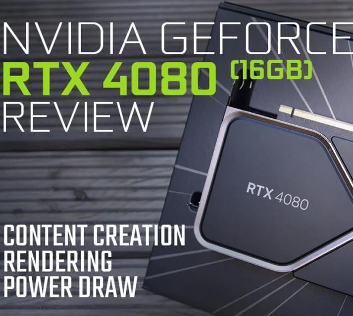 Revisión de Nvidia GeForce RTX 4080 16GB [Creación de contenido, renderizado y consumo de energía]