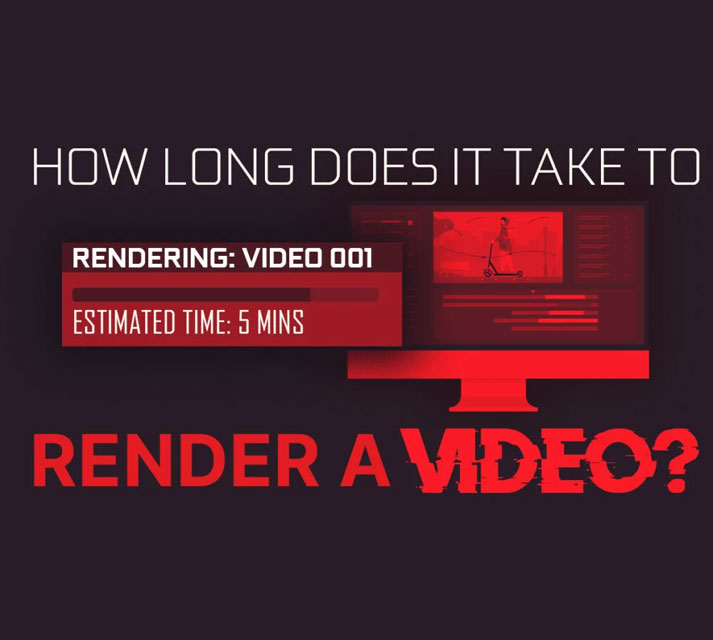 ¿Cuánto tiempo lleva renderizar un video? (Eso depende)