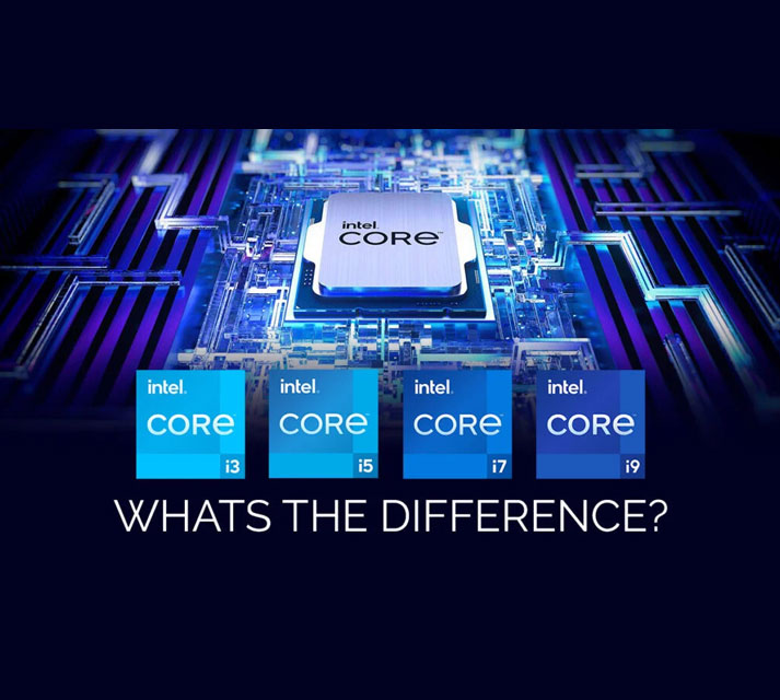Intel Core i3 vs i5 vs i7 vs i9: ¿Cuál es la diferencia?