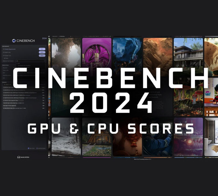 Puntuaciones de Cinebench 2024