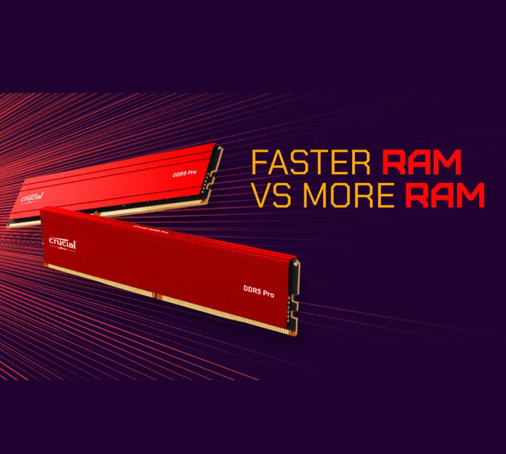 RAM más rápida frente a más RAM: ¿cuál es mejor para su carga de trabajo?